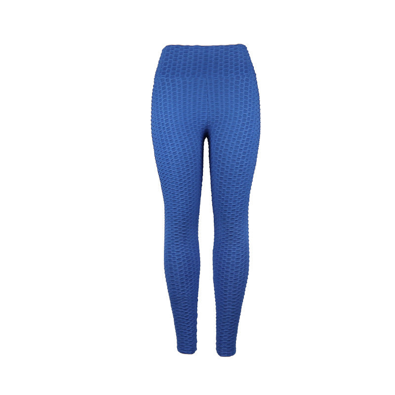 High-waisted yoga pants with a slim fit, designed to lift the buttocks, a lightweight, breathable fabric with a floral pattern