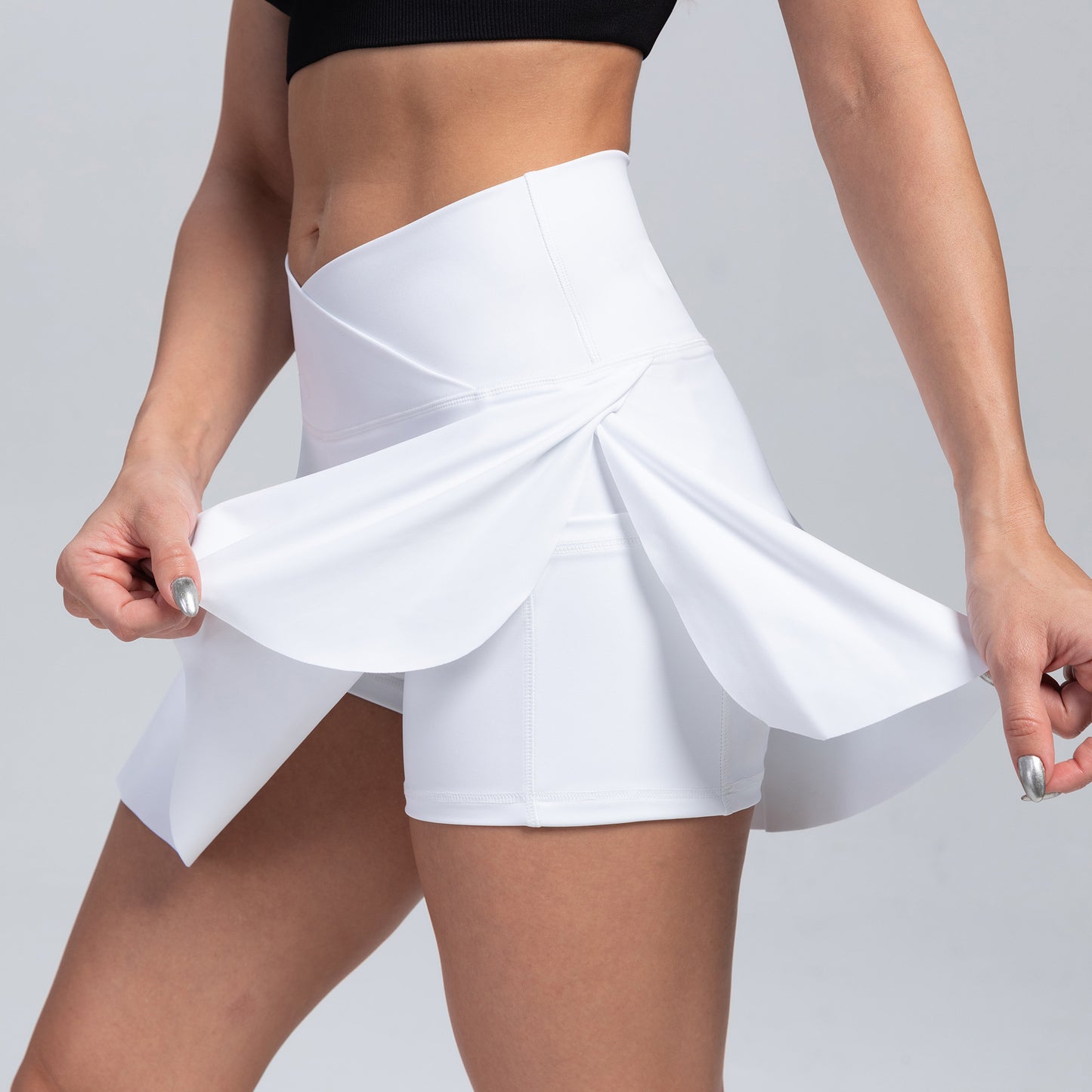 Sports Skirt, Yoga Shorts, Skirt Pants, Tennis Skirt, Fitness Clothing, Running, Outdoor High-Waisted Yoga Wear for Women