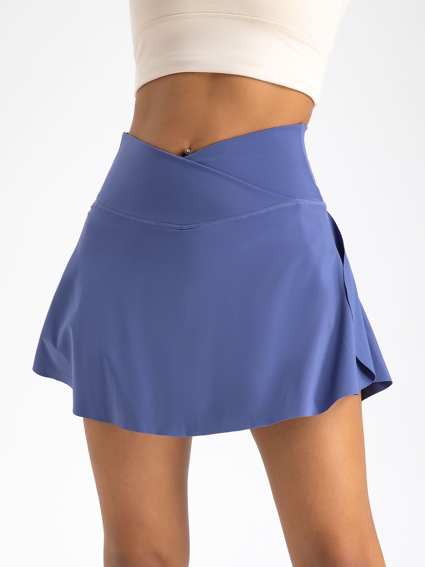 Sports Skirt, Yoga Shorts, Skirt Pants, Tennis Skirt, Fitness Clothing, Running, Outdoor High-Waisted Yoga Wear for Women