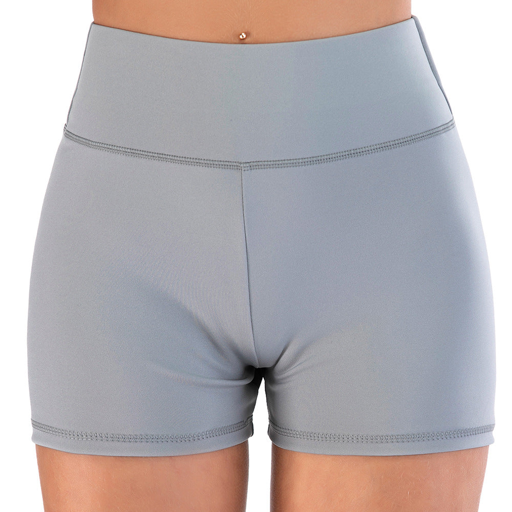 Yoga Clothing Fitness Running Breathable Sports Butt-Lifting Tight-Fitting Three-Quarter Yoga Pants Peach Butt Shorts