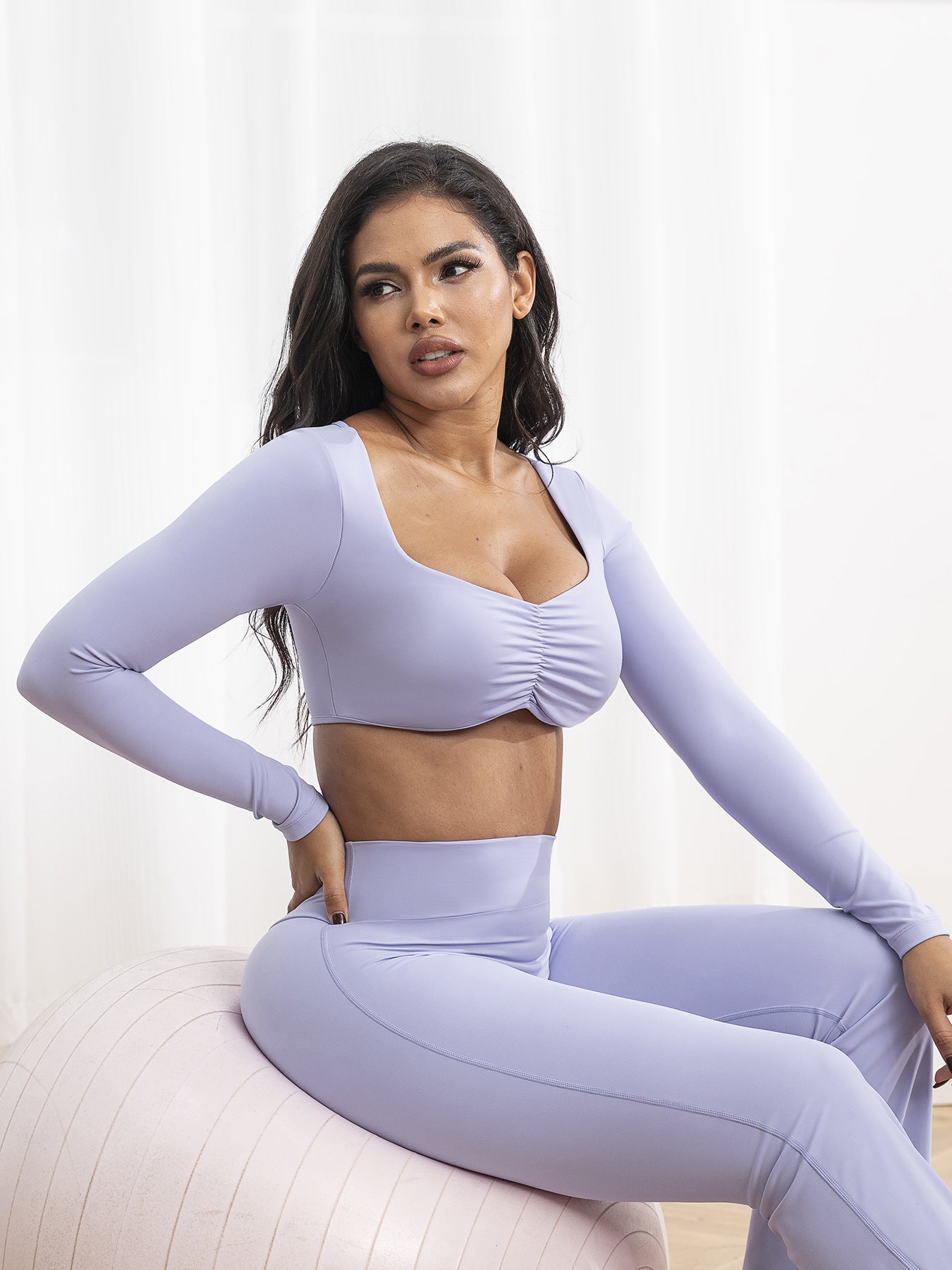Casual Outdoor Fitness Yoga Clothing High-Waisted Butt-Lifting Training Clothing Yoga Pants for Women