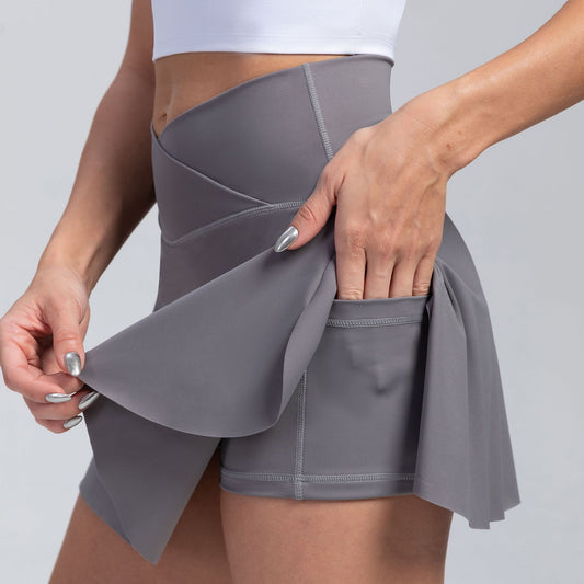 Sports Skirt, Yoga Shorts, Skirt Pants, Tennis Skirt, Fitness Clothing, Running, Outdoor High-Waisted Yoga Wear for Women